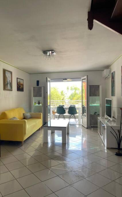 Duplex 1 Mn Plage De Trou D Eau Location A La Semaine Minimum La Saline Les Bains Exterior foto
